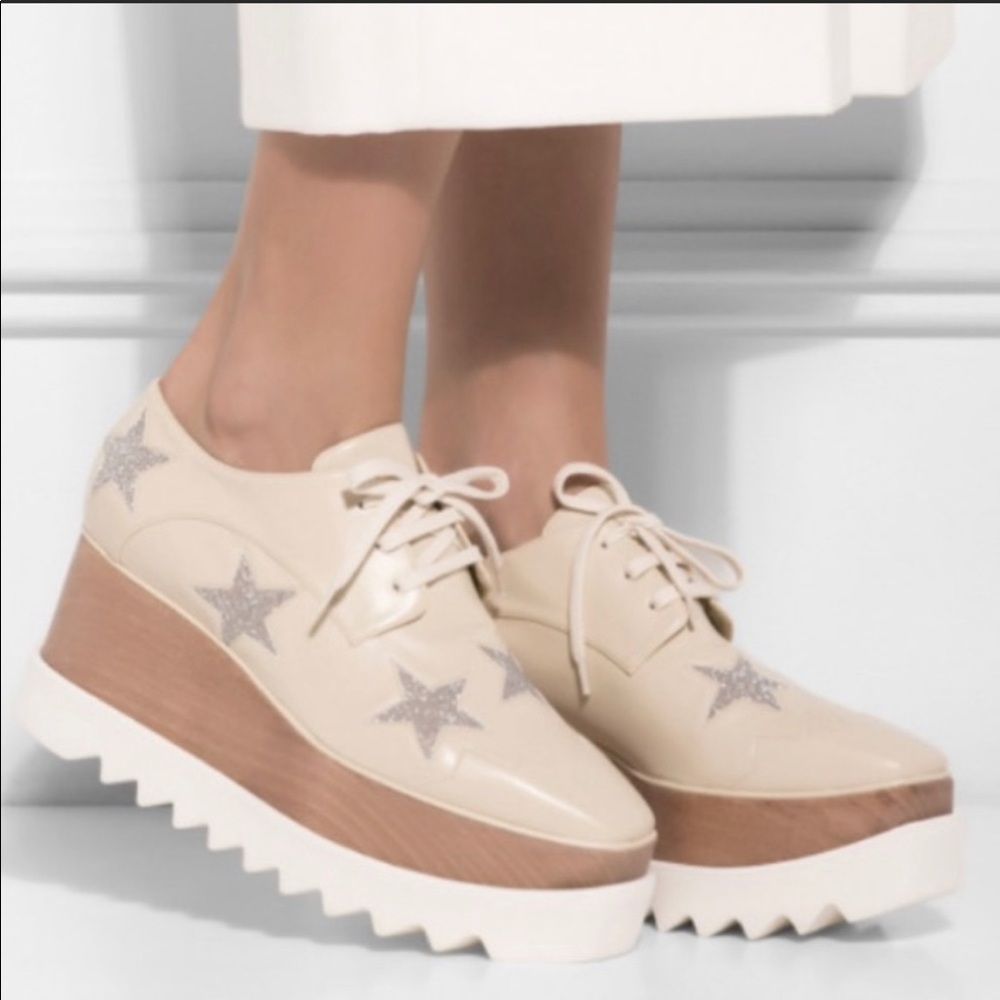 COPY - Stella McCartney Elyse Star Beige Shoes